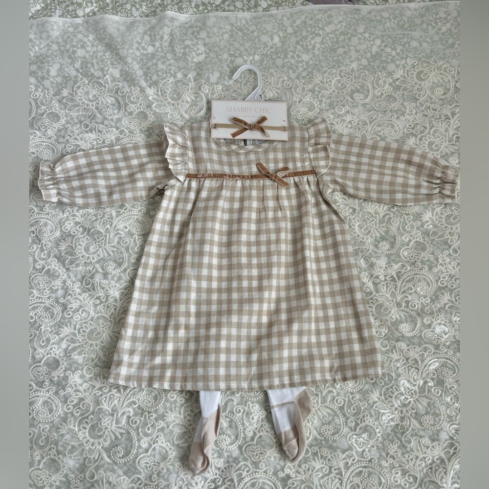 Shabby Chic gingham dress
